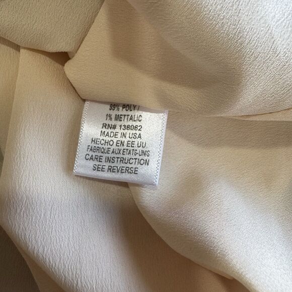 Lavender Brown Dress Smocked Long Sleeves Elastic Waist Tiered Floral Medium EUC - Picture 14 of 15